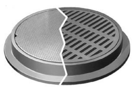 Neenah R-1792-BL Manhole Frames and Covers